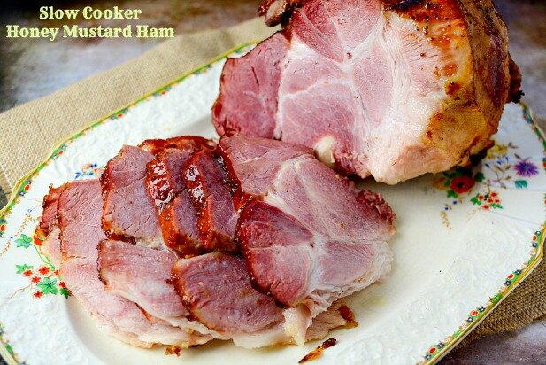Slow Cooker Honey Mustard Ham Slow Cooker Honey Mustard Ham