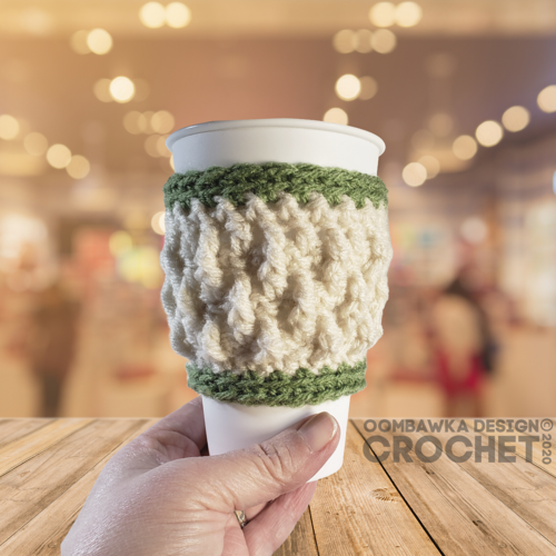 Alpine Stitch Coffee Cup Sleeve Alpine Stitch Coffee Cup Sleeve