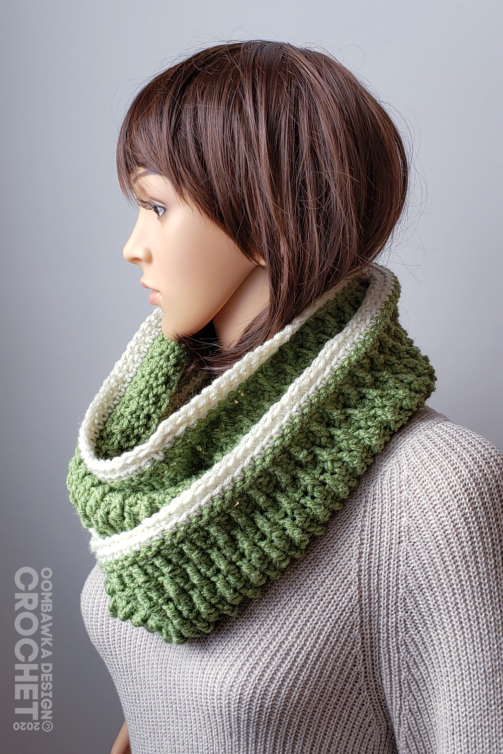 Alpine stitch scarf Clearance