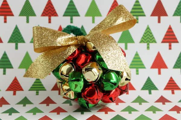 Diy Jingle Bell Ball Ornaments Diy Jingle Bell Ball Ornaments