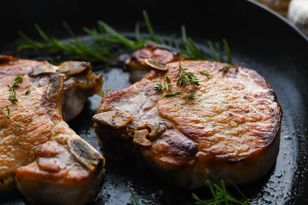 Garlic And Rosemary Pork Chops Garlic And Rosemary Pork Chops