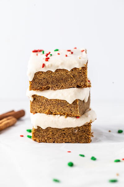 Gingerbread Bars Gingerbread Bars