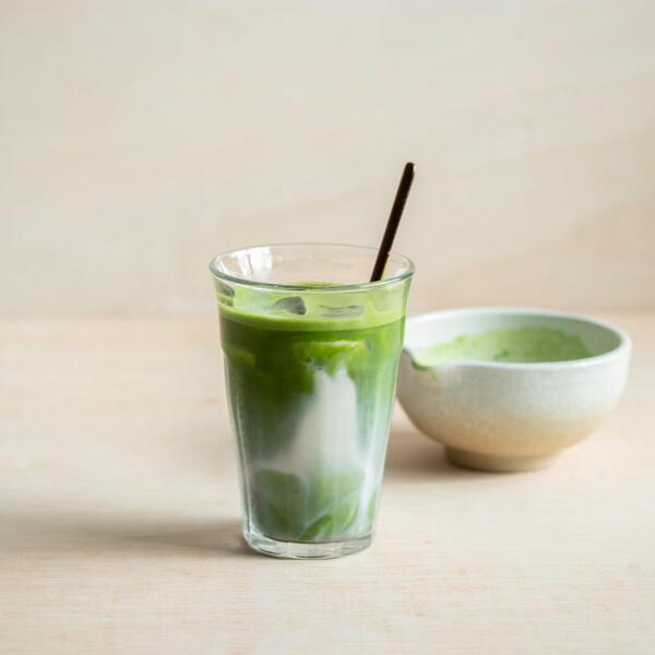 Iced Matcha Latte Iced Matcha Latte
