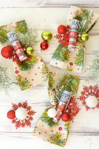 Lottery Ticket Christmas Napkin Holders Lottery Ticket Christmas Napkin Holders