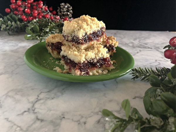 Cranberry Sauce Bars Cranberry Sauce Bars