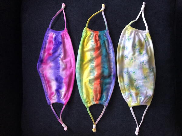 DIY Tie Dye Face Mask DIY Tie Dye Face Mask