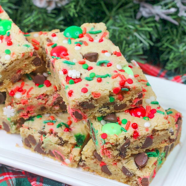 Santas Christmas Cookie Bars Santa's Christmas Cookie Bars
