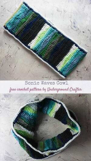 Sonic Waves Cowl Sonic Waves Cowl