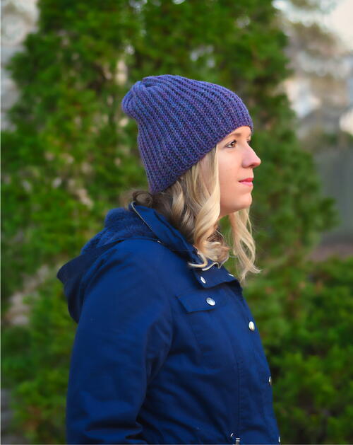 Crochet Classic Ribbed Beanie Crochet Classic Ribbed Beanie