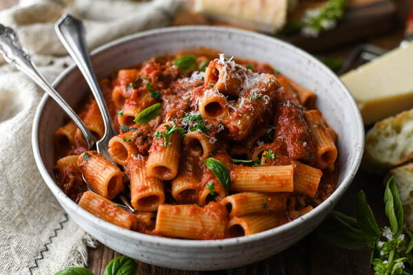 Italian Sausage Pasta Italian Sausage Pasta