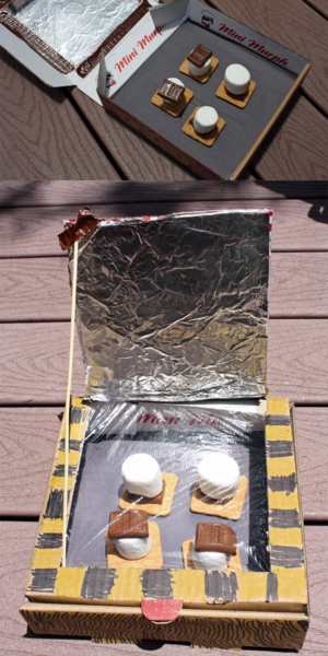 Diy Solar Oven Smores Diy Solar Oven Smores