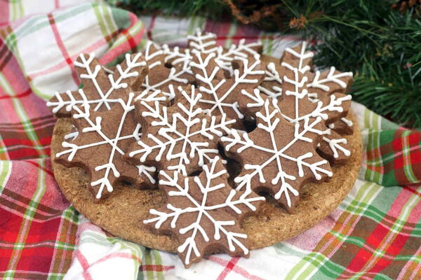 Delicious Brownie Snowflake Sugar Cookies Delicious Brownie Snowflake Sugar Cookies