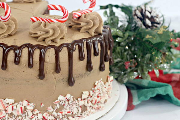 Candy Cane Chocolate Cake Candy Cane Chocolate Cake
