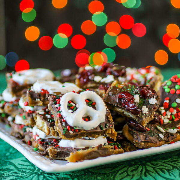 Vanilla Wafer Christmas Bark Vanilla Wafer Christmas Bark