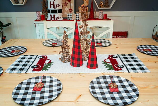 Red Christmas Truck Crochet Pattern Red Christmas Truck Crochet Pattern