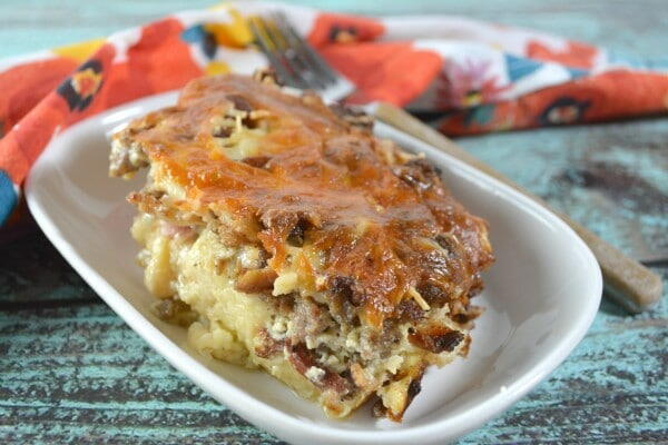 Overnight Croissant Breakfast Casserole Overnight Croissant Breakfast Casserole