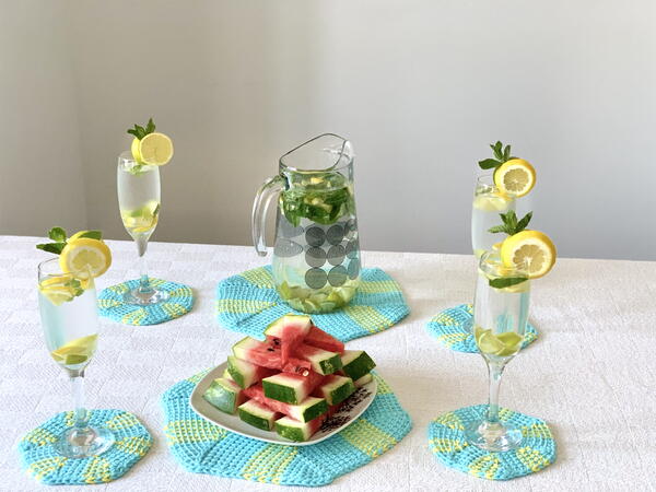 Minty Al Fresco Dining Set Minty Al Fresco Dining Set