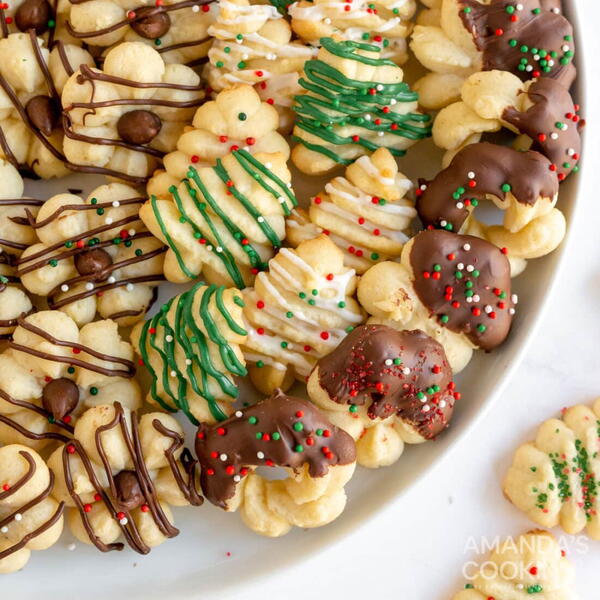 Spritz Cookies Spritz Cookies
