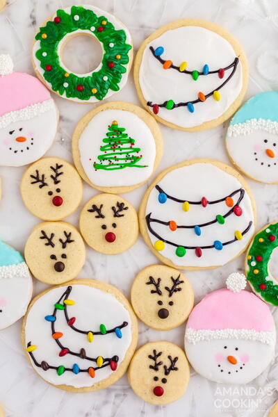 Easy Decorated Sugar Cookies Easy Decorated Sugar Cookies
