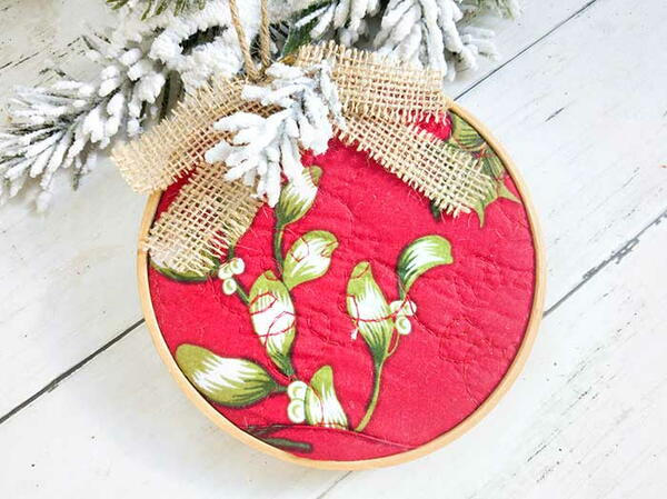 Embroidery Hoop Christmas Decoration Embroidery Hoop Christmas Decoration