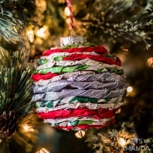 Twisted Paper Ornaments Twisted Paper Ornaments