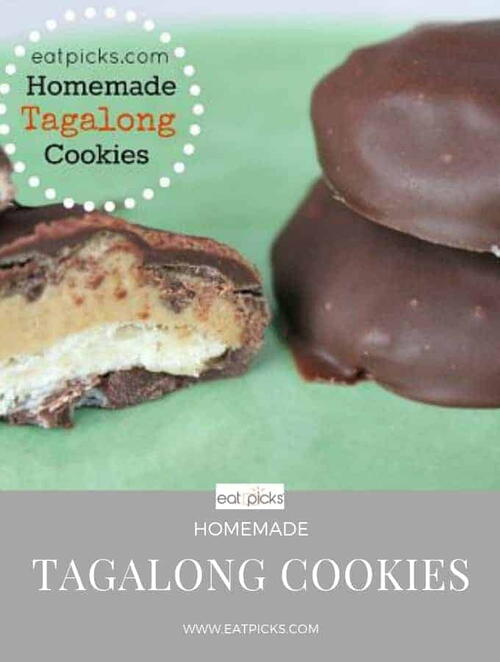 Homemade Tagalong Cookies Homemade Tagalong Cookies