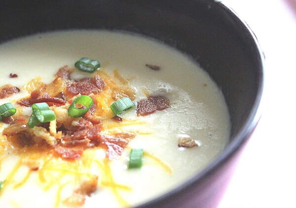 Slow Cooker Loaded Baked Potato Soup Slow Cooker Loaded Baked Potato Soup