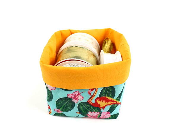 Diy Fabric Storage Bins Diy Fabric Storage Bins