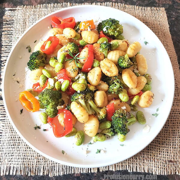 Sheet Pan Gnocchi And Vegetables Sheet Pan Gnocchi And Vegetables