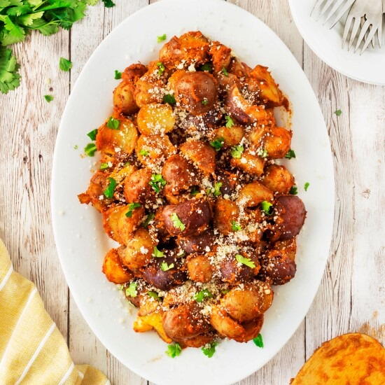 Red Pesto Potatoes Red Pesto Potatoes