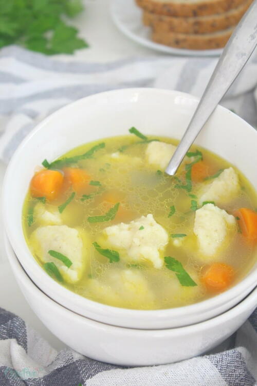 Semolina Dumplings Soup Semolina Dumplings Soup