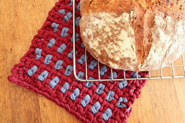 Linen Potholder Linen Potholder