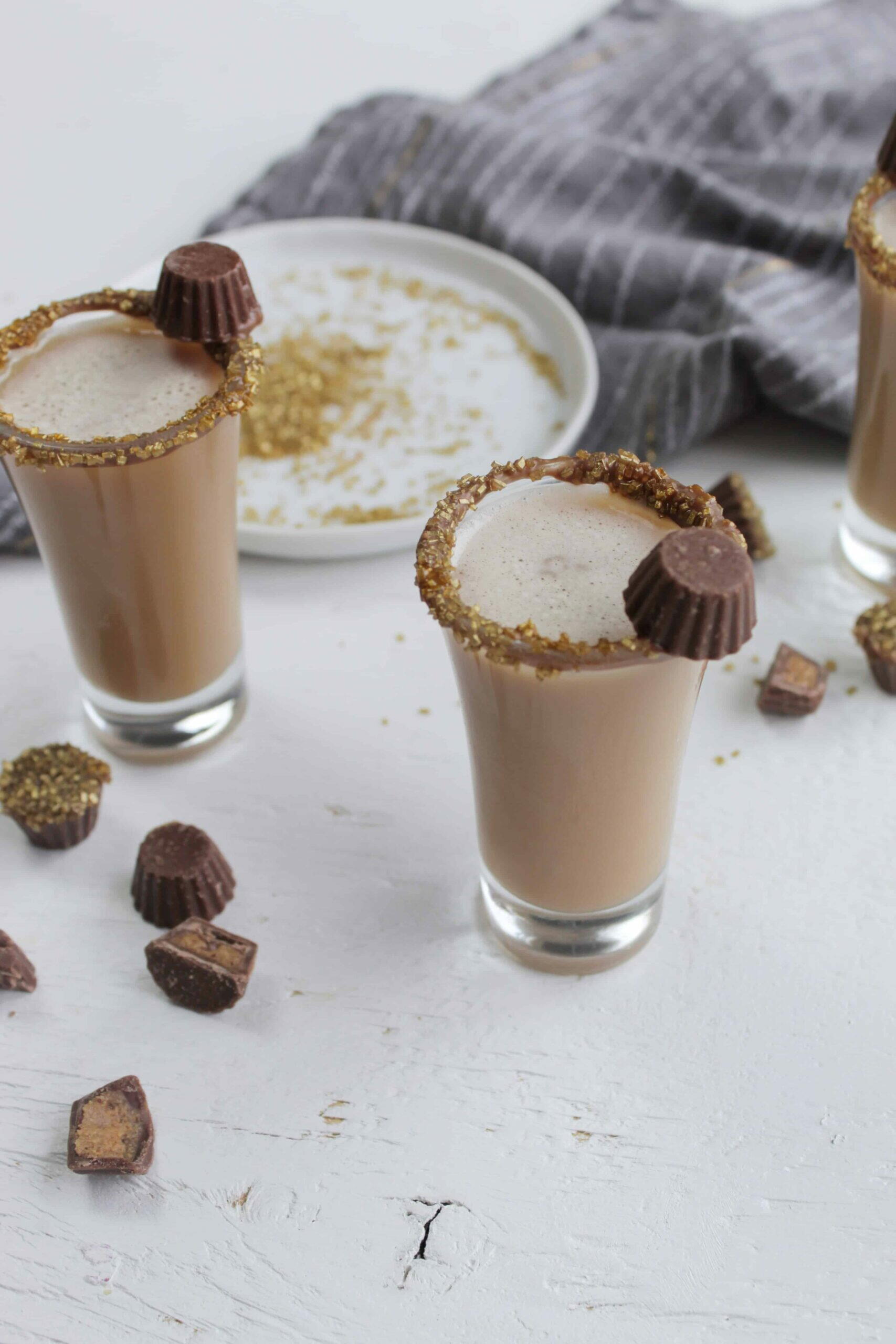 Peanut Butter Whiskey Shots | FaveHealthyRecipes.com