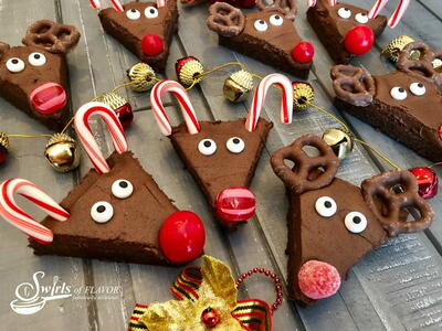 Rudolph Reindeer Brownies