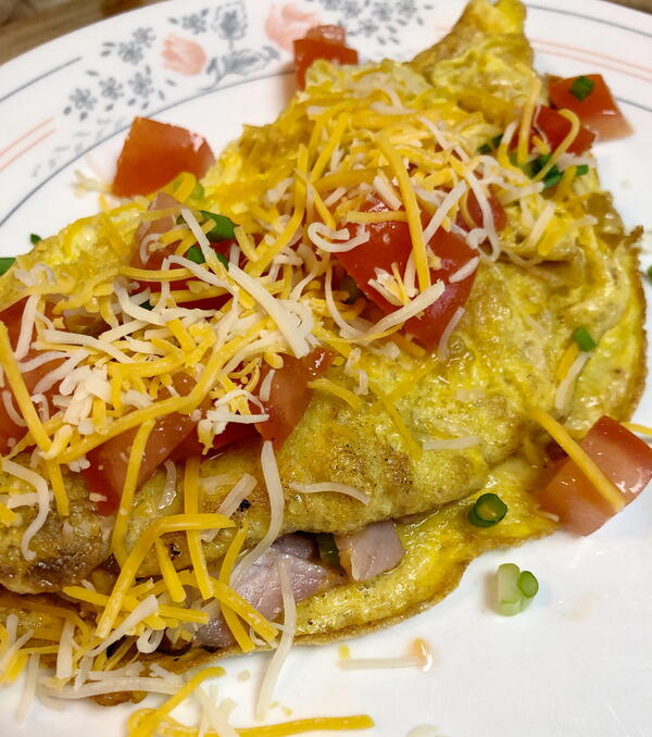 Smoked Ham Omelet Smoked Ham Omelet