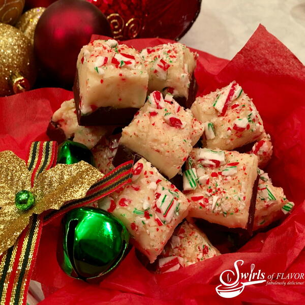 Candy Cane Fudge Candy Cane Fudge