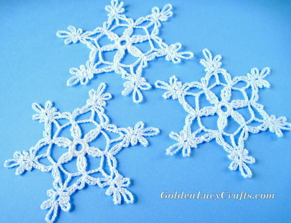 Crochet Snowflake Pattern Crochet Snowflake Pattern