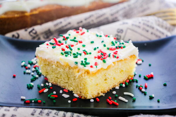 Christmas Sugar Cookie Cake Christmas Sugar Cookie Cake