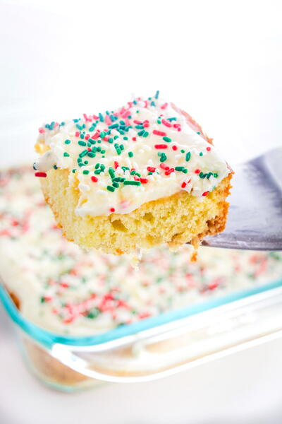 Christmas Sugar Cookie Cake Christmas Sugar Cookie Cake