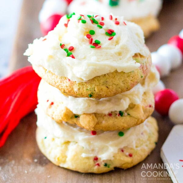 Cake Mix Confetti Cookies Cake Mix Confetti Cookies
