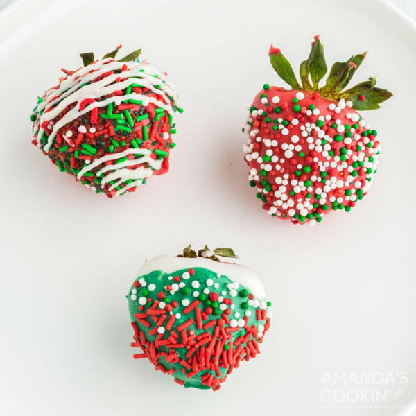 Christmas Chocolate Covered Strawberries Christmas Chocolate Covered Strawberries