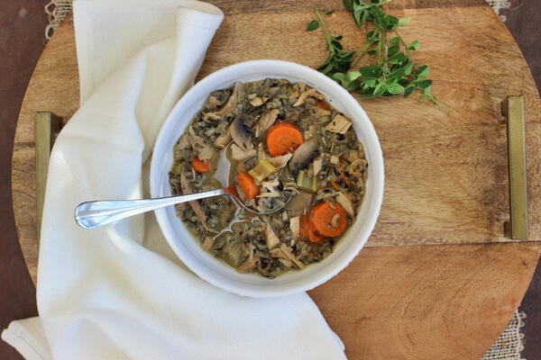 Hearty Turkey Wild Rice Soup Slow Cooker Hearty Turkey Wild Rice Soup Slow Cooker