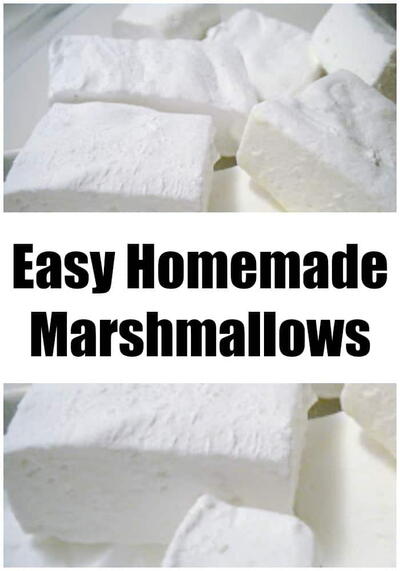 Homemade Marshmallows Homemade Marshmallows