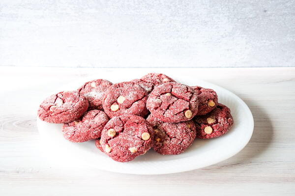 Red Velvet Cake Mix Cookies Red Velvet Cake Mix Cookies