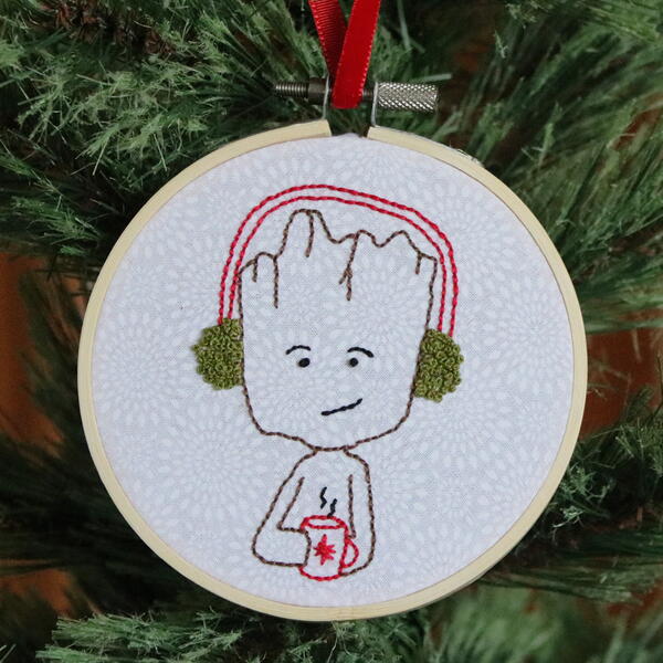Pop Culture Mini Hoop Embroidery Christmas Ornaments Pop Culture Mini Hoop Embroidery Christmas Ornaments