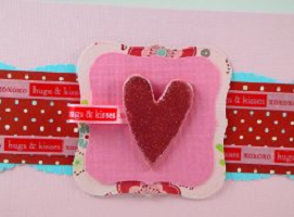 Valentine Hugs and Kisses Card