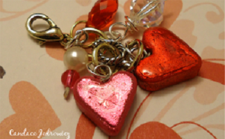 Valentine's Day Key Chain Charm