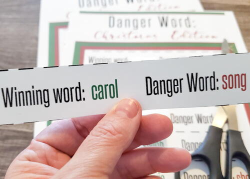 Danger Word Christmas Edition Danger Word: Christmas Edition