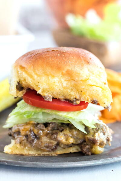 Cheeseburger Sliders Cheeseburger Sliders