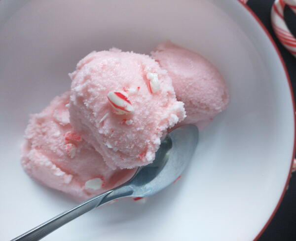Homemade Dairy Free Peppermint Ice Cream Homemade Dairy Free Peppermint Ice Cream
